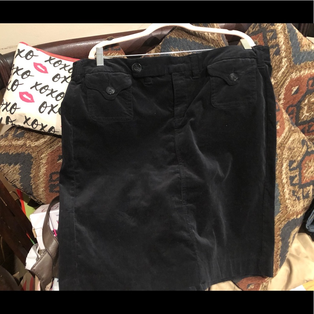 Corduroy skirt